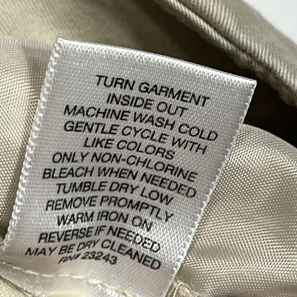 7th Avenue Suiting Collection New York & Company Khaki Pants Stretch Size 4 - Picture 7 of 8